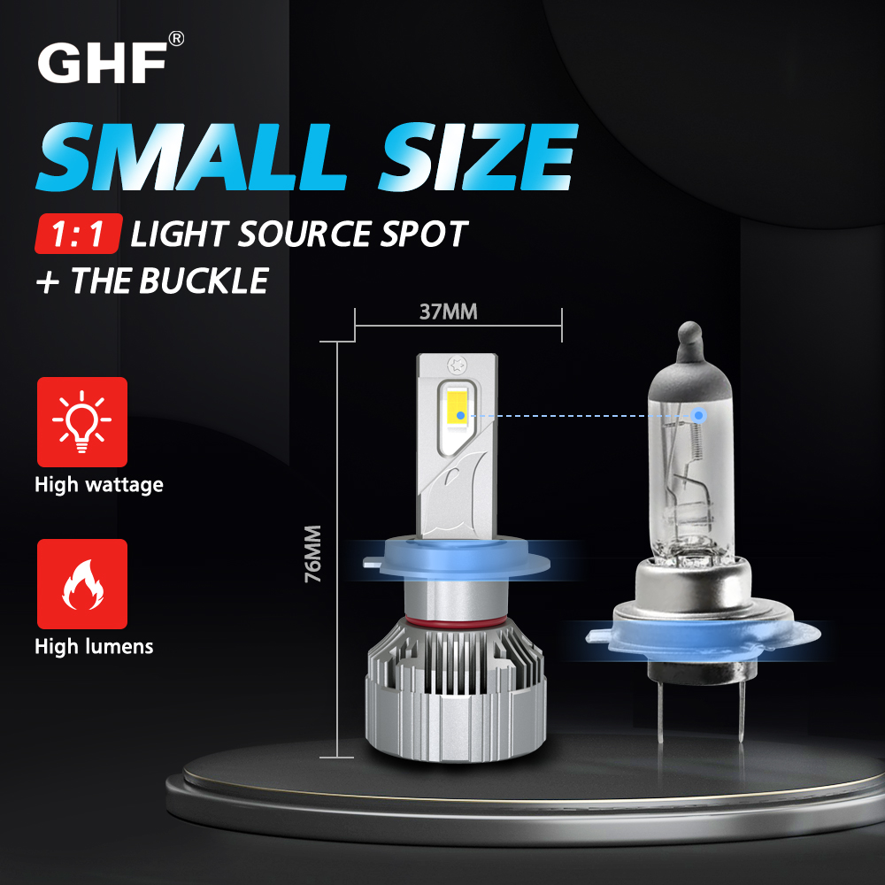Car LED lights Car headlights 55W H4 H1 H11 H7 Universal