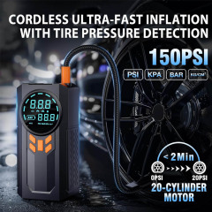 12V 8000mAh Tragbarer Car Jumper Battery Jump Starter with Power Bank Mit Taschenlampen-Starthilfe