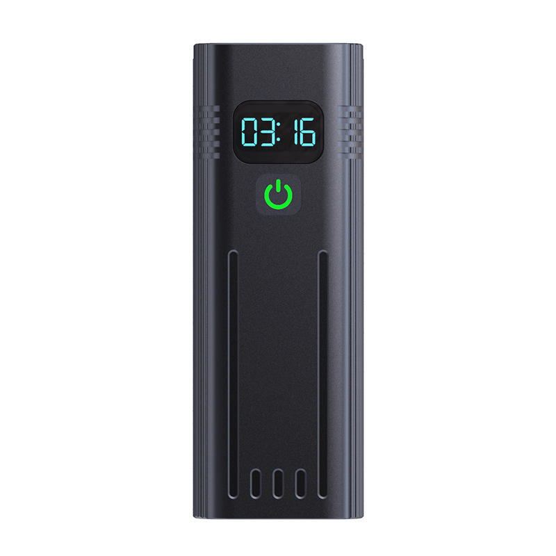 LED*12 7500K Power Display Type-C Rechargeable USB Waterproof Flashlight Bicycle Light