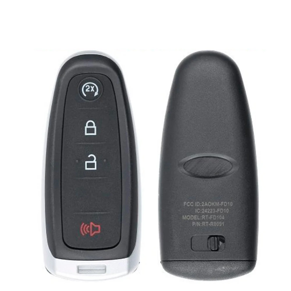 2011-2019 Ford Edge Flex Explorer Smart Remote Key for 3+1 Button 315MHz FCC