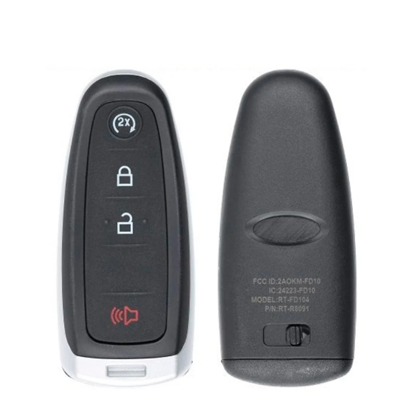 2011-2019 Ford Edge Flex Explorer Smart Remote Key for 3+1 Button 315MHz FCC