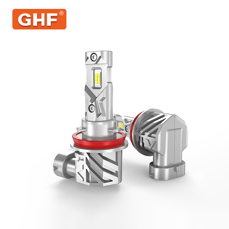 1: 1 Size LED Headlight Bulbs 20W 2400lm 6500K Plug and Play Car Headlamp for Replacement