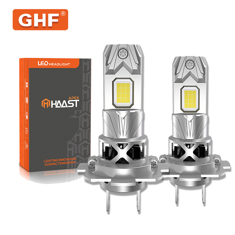 Auto Light Bulbs Plug and Play 72W 8000lm White Auto Lighting for Fog Light and High/Low Beam