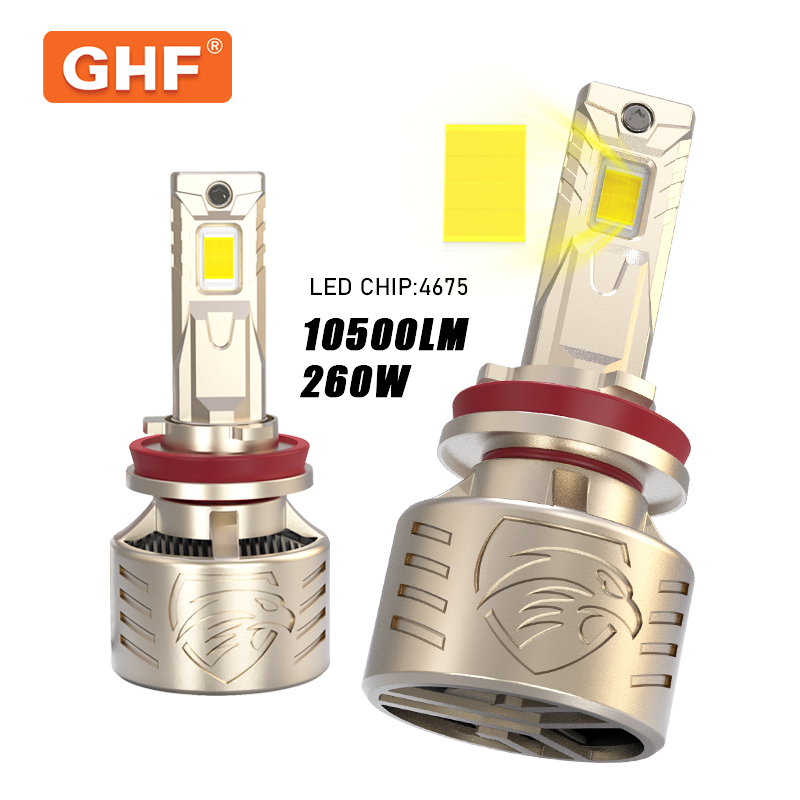 Premium Brightness LED Light Bulb 12V 240W 28000lm LED Headlight for Car H4 H7 H11 9005 9006