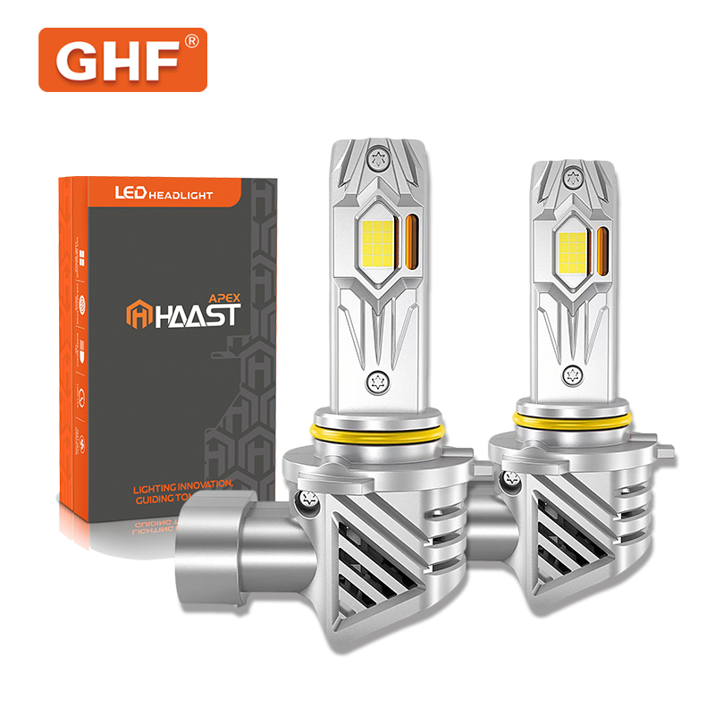 Auto Light Bulbs Plug and Play 72W 8000lm White Auto Lighting for Fog Light and High/Low Beam