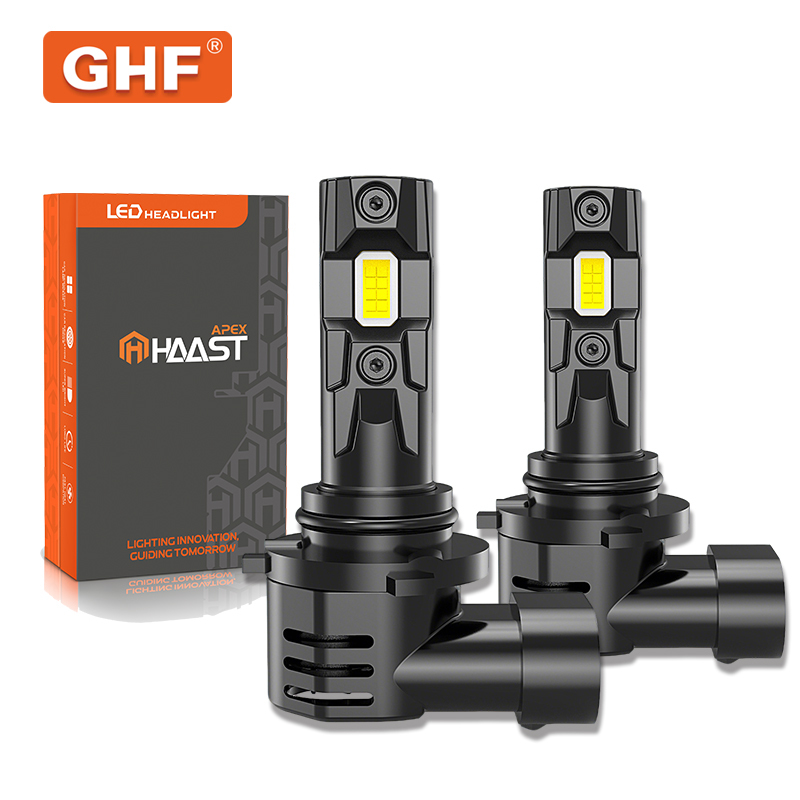 Super Bright 60W 6000lm Vehicle LED Light H4 H7 9005 9006 Headlight for Automotive Headlamp Replacement