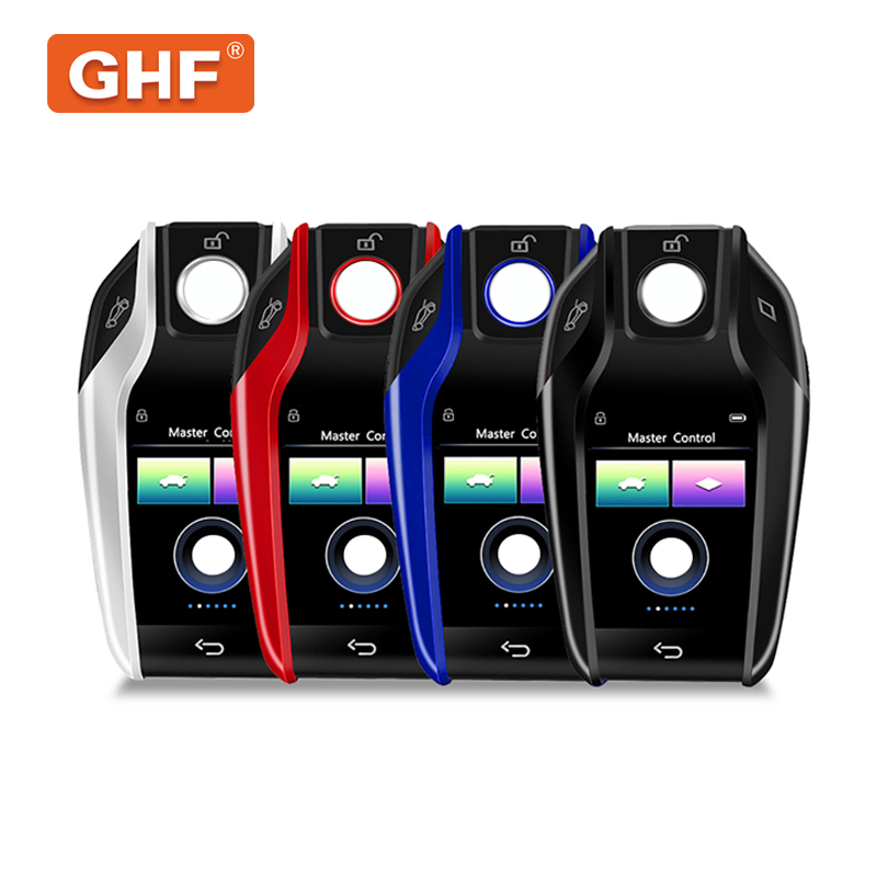 Pke Smart One-Click Start Smart LCD Car Key with Remote or OBD Control Remote Key Engine Start Stop System