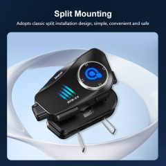 Integrated Waterproof Motorcycle Headset with Bluetooth HD Camera