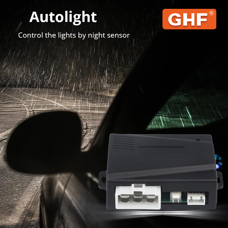 12V Universal Car Automatic Headlight Sensor Control Modification System Headlight Control System Headlight Main Controller