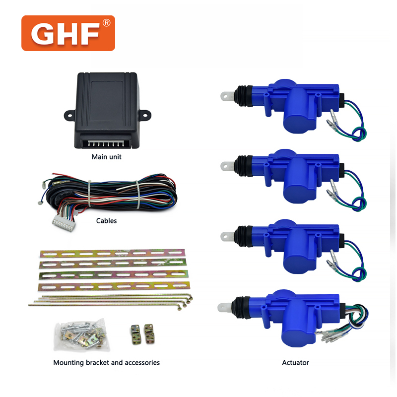 12V Car Electric Central Kit Door Locking System for 1 Master 3