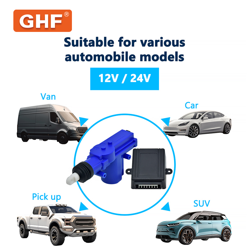 12V Car Electric Central Kit Door Locking System for 1 Master 3