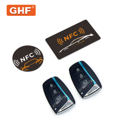 Edit Universal NFC Card Car Alarm Car Keyless Entry Remote Engine Start System with Pke Push Button Bluetooth