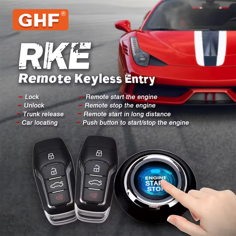 Wholesale 24V One Way Car Remote Start Engine Start Stop Keyless En
