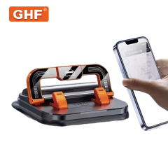 Number Plate 2-in-1 ID Plate Space Smart Design Table Dashboard Foldable Phone Holder