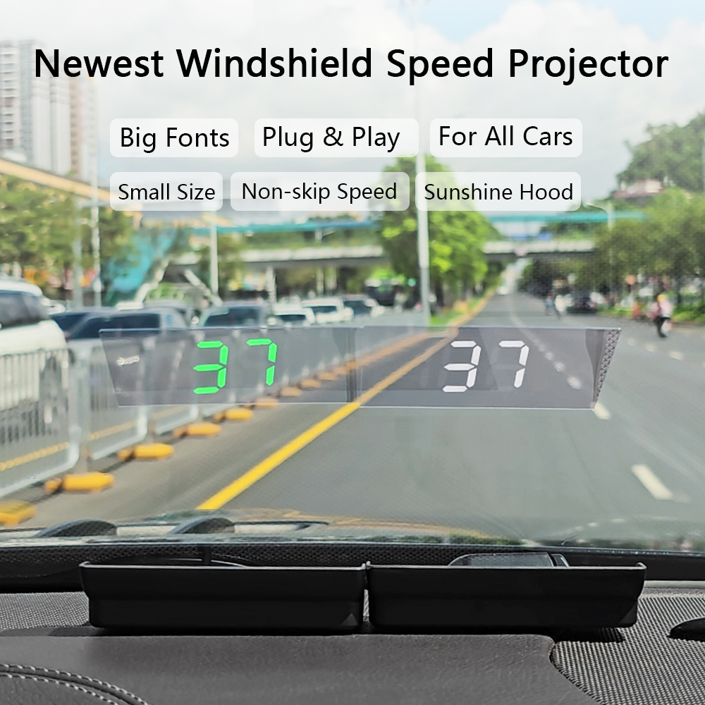 GPS Hud Heads up Display GPS Speed Alarm Universal Speedometer Car Hud
