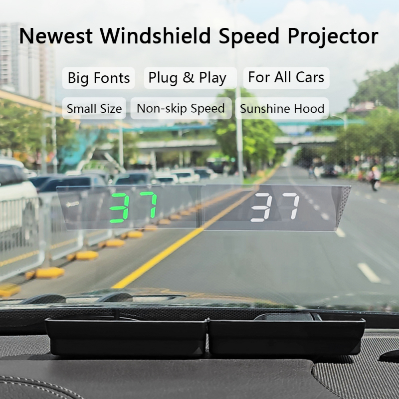 GPS Hud Heads up Display GPS Speed Alarm Universal Speedometer Car Hud