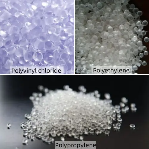Do you know what PVC, PE and PP plastics are respectively?