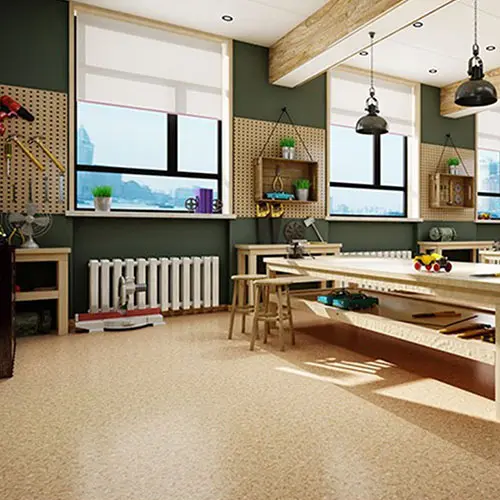 PVC dense bottom floor