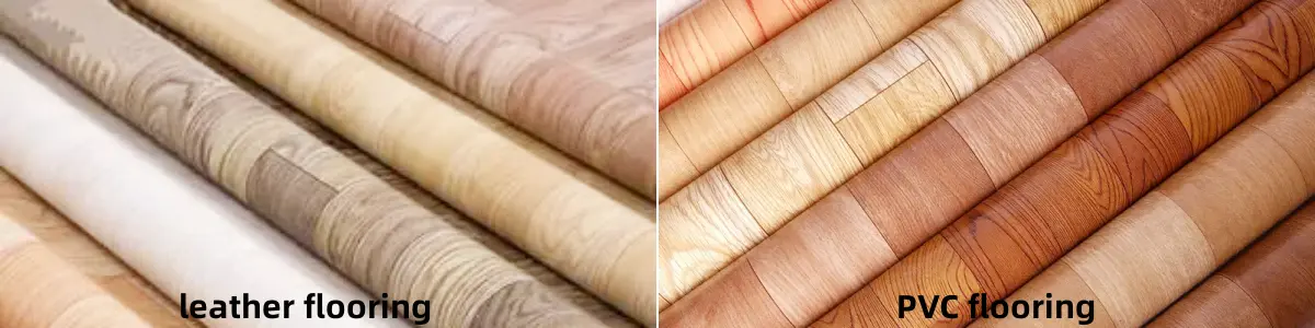 Leather flooring price