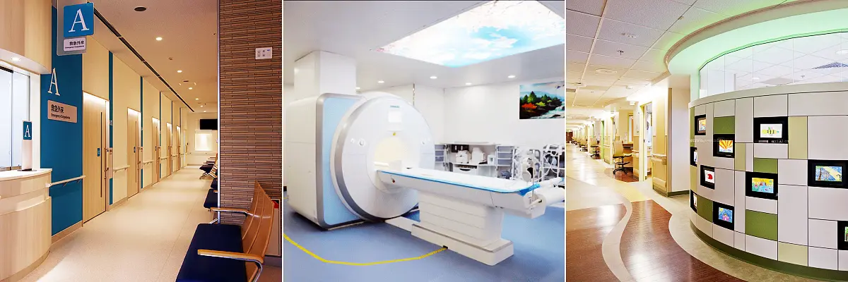 PVC flooring is suitable for medical systems