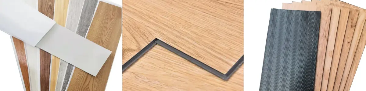 PVC flooring tile