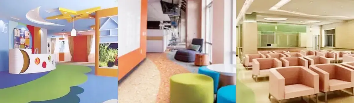 PVC flooring color