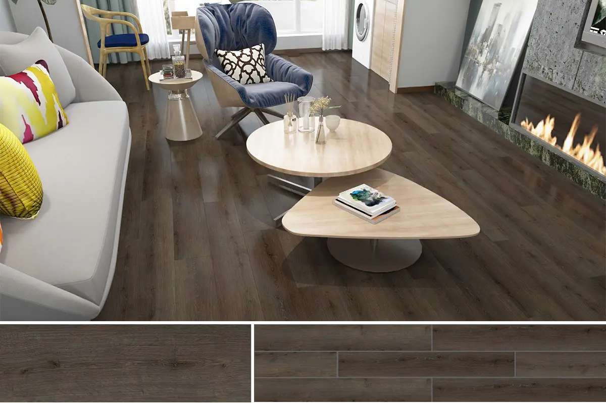Stone plastic composite flooring Application