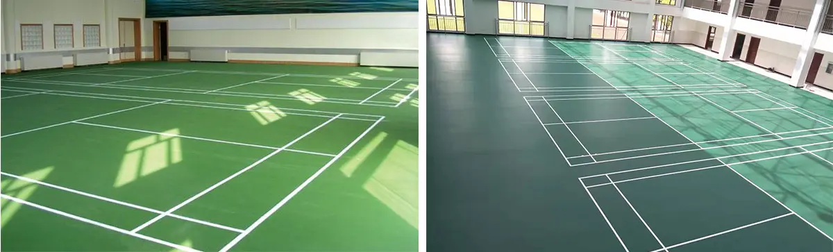 PVC sports floor