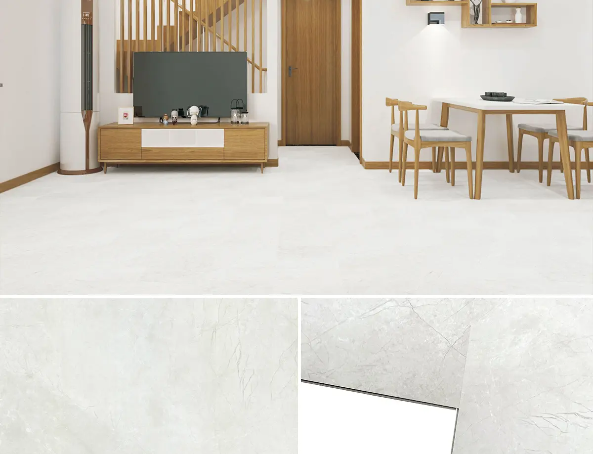 Stone Plastic Composite Vinyl Flooring application