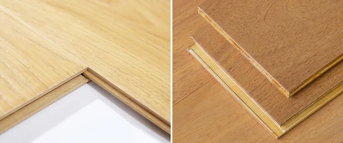 Engineering lock floor 