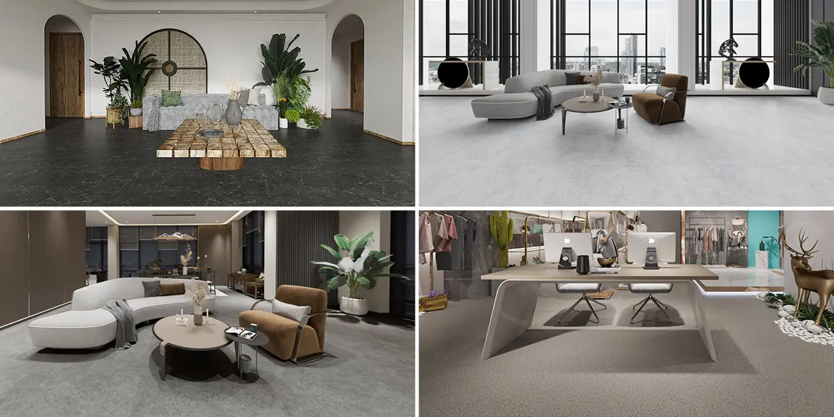 Light Stone Texture Flooring