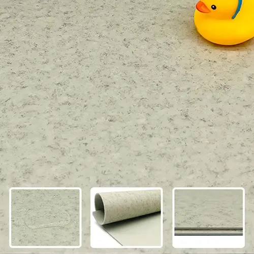 PVC Heterogeneous Permeable 2.0mm Plastic Flooring