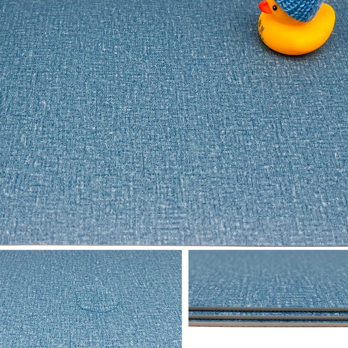 Vinyl Blue Flooring