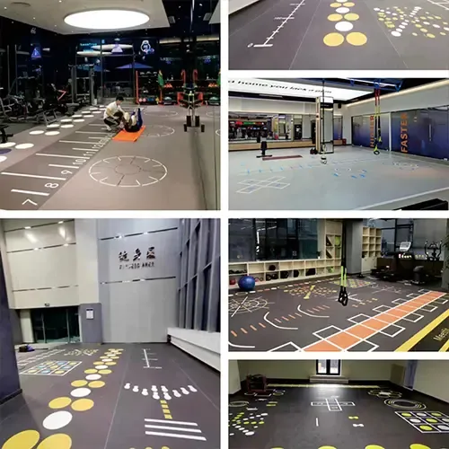 2-10MM Customized PVC Vinyl Printing Mat Flooring