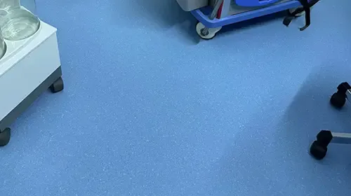 Application of Homogeneous Flooring in Medical System