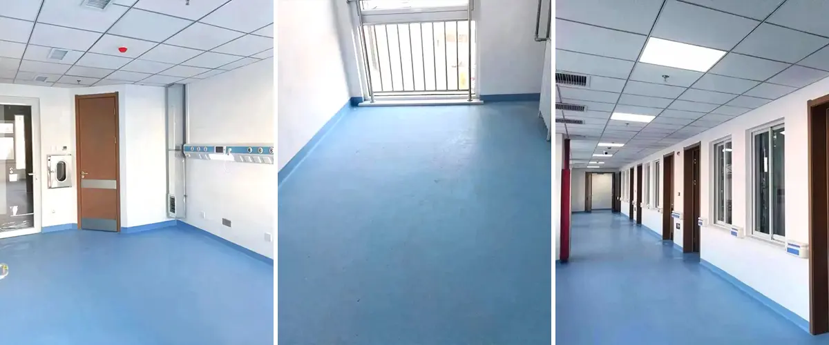 Application of Homogeneous Flooring in Cambodia's Medical System