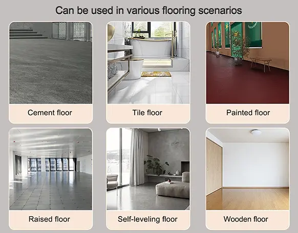 SPC Light Wood Vinyl Flooring can be used in various flooring scenarios