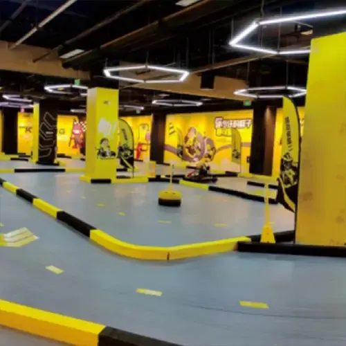 Kart Venue Customization PVC Printed Flooring Mat