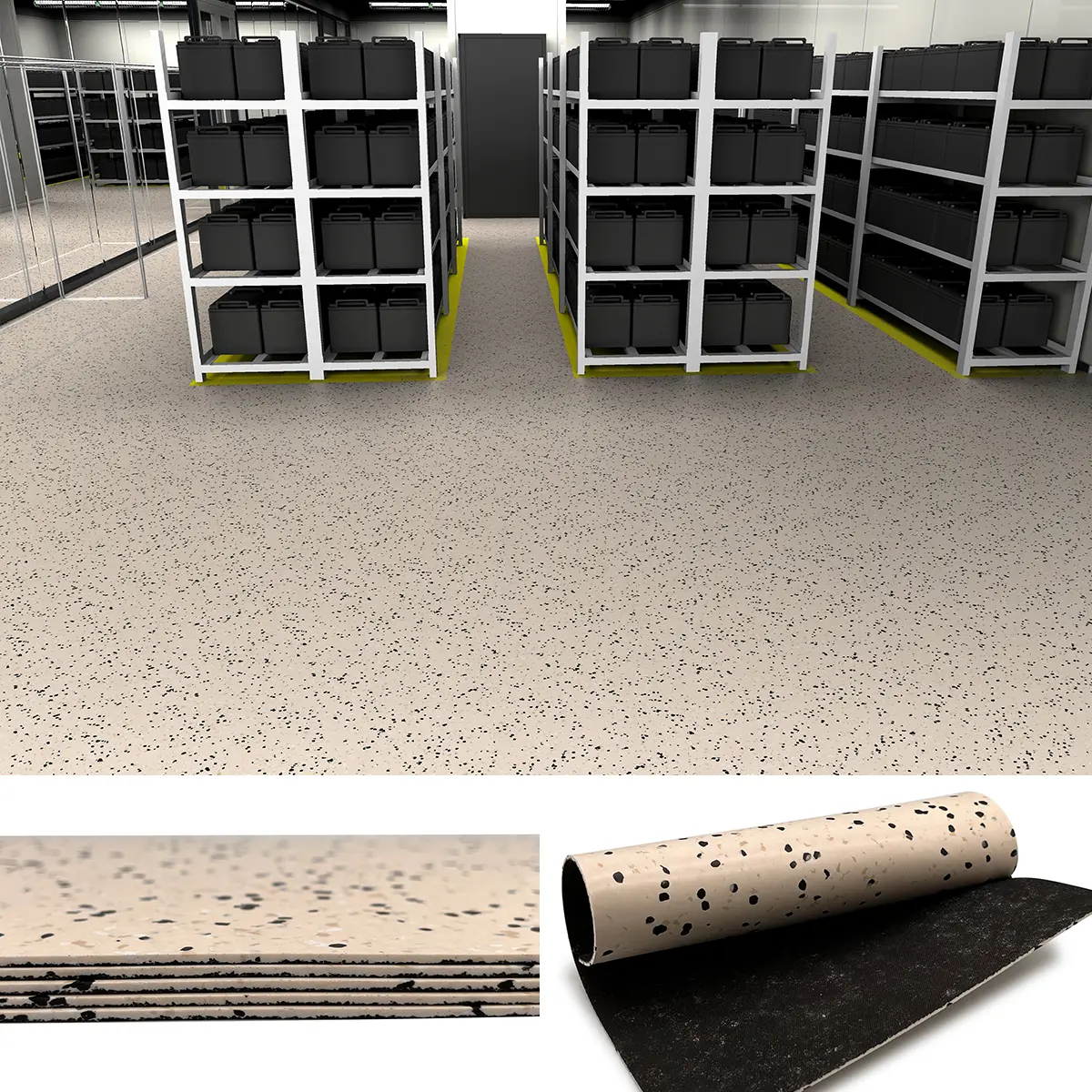 Electrostatic Discharge Flooring Applicantion
