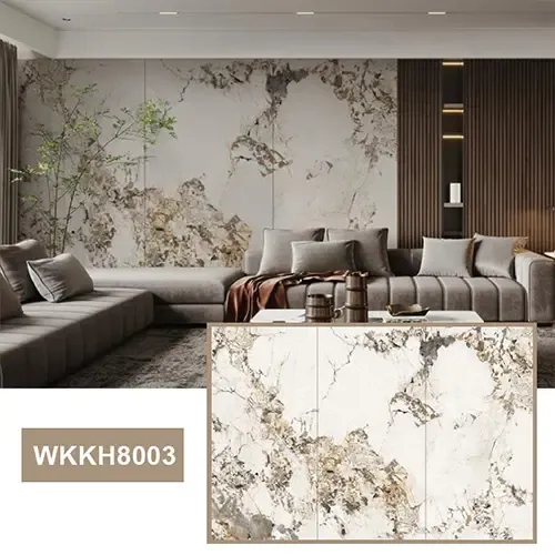 PET Marble Bamboo Charcoal Wall Panel