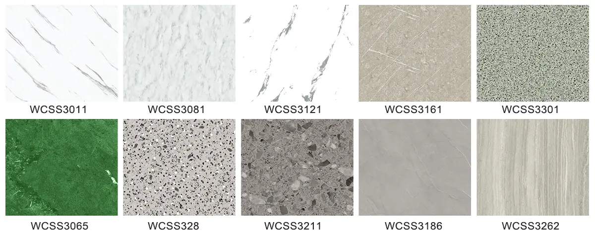 SPC Stone Crystal Wall Panel Stone Color