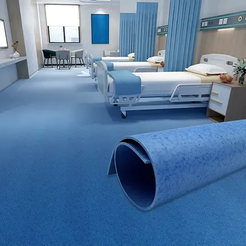 Medical-Grade Antimicrobial Homogeneous Floor