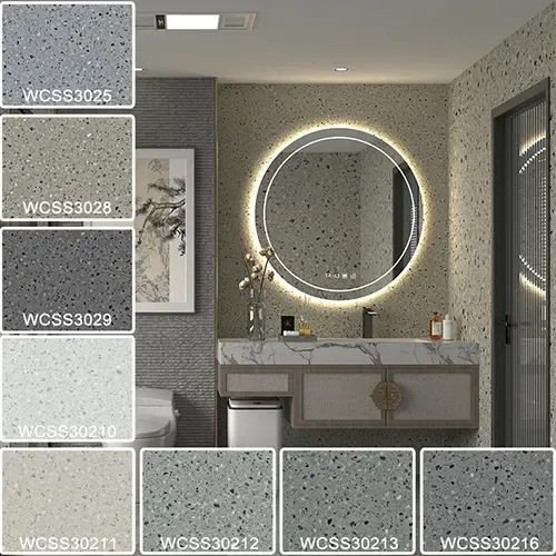 Hotel Renovation SPC Wall Panel Quick Installation