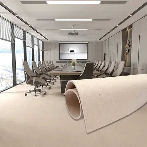 2M Wide Homogeneous Roll Flooring