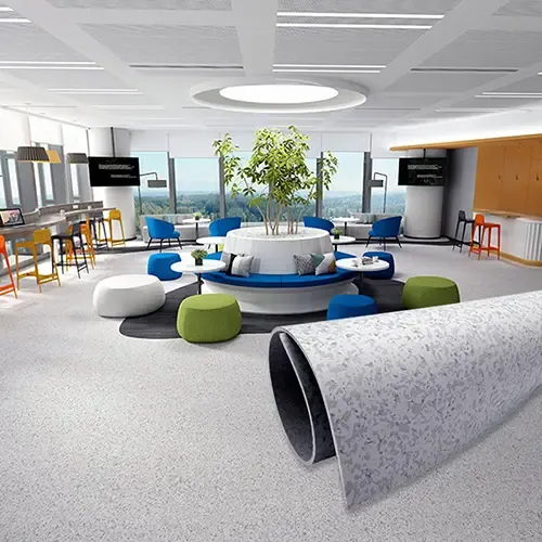 Hygienic Seam Homogeneous Flooring