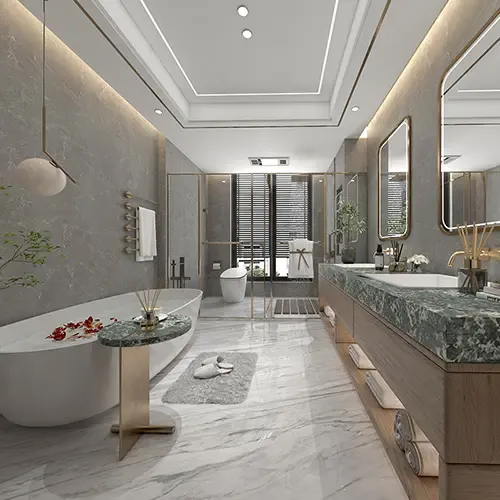 SPC Bathroom Wall Panel – Waterproof & Mold-Resistant