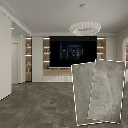 Industrial Cement Grey SPC Tile