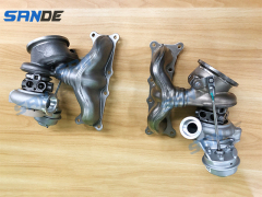 TD03 turbocharger For BMW 740 Li (F02) Engine N54B30 49131-07259 49131-07257 11657593022 11657593023 TD03L4-10TK3-4.9 Turbo 49131-07258