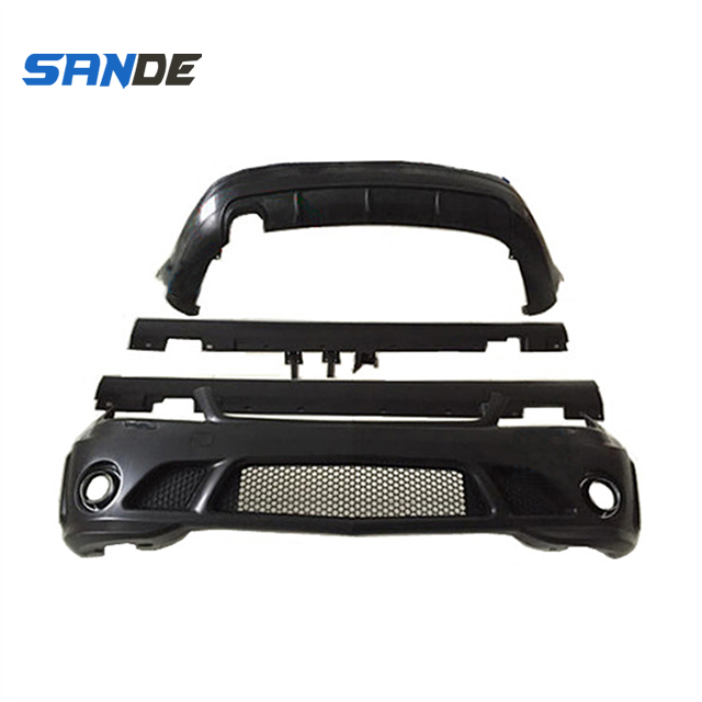 Front Bumper Side Skirt Rear Bumper for Mercedes W204 C63 Body Kit For C63 body kit