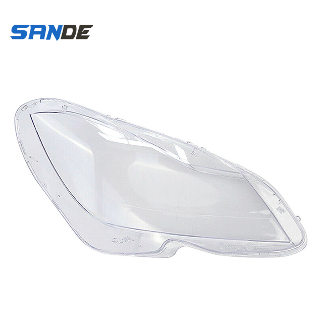 Old Model Mercedes C Class W204 Clear Plastic Headlight Cover Glass